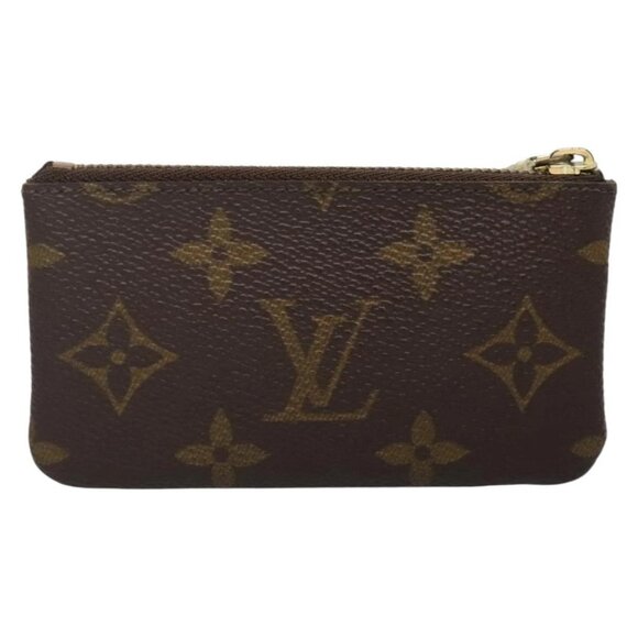LOUIS VUITTON Monogram Pochette Cles Coin Purse - Picture 1 of 16
